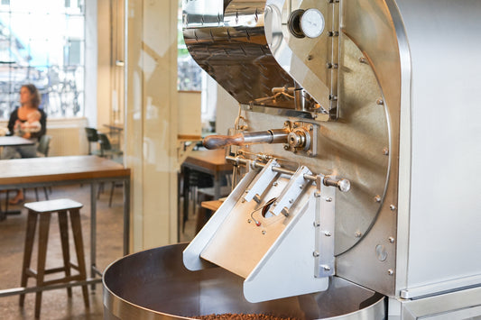 A tour of the roastery and the maschines