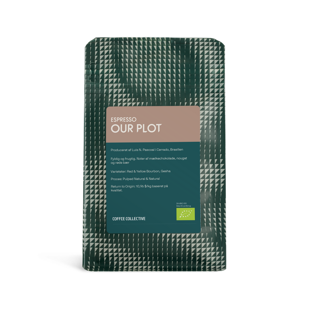 Our Plot 250g espresso coffee