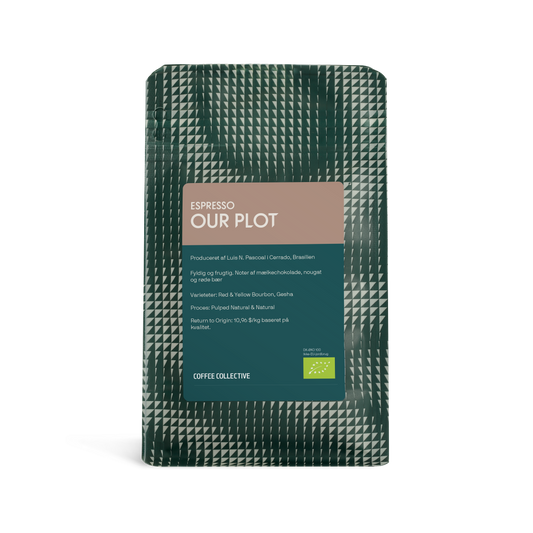 Our Plot 250g espresso coffee